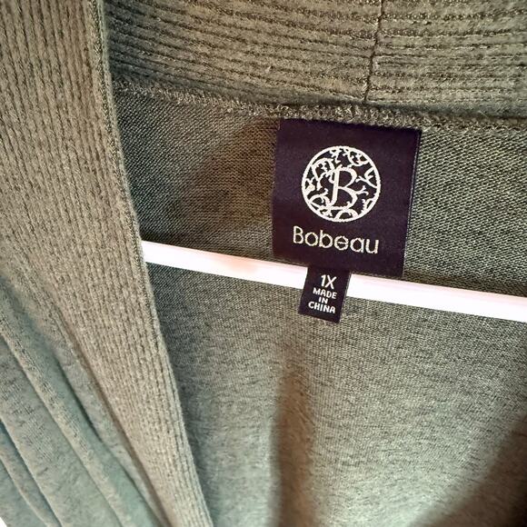 Bobeau Jemmy brushed open pocket cardigan - Picture 4 of 6